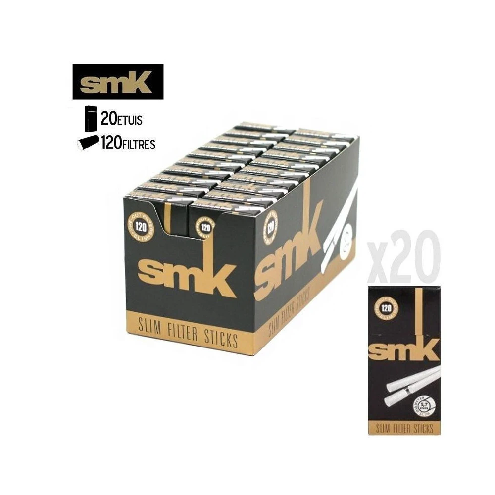 20 Etuis De Filtres Slim En Stick - SMK 2 20 Etuis De Filtres Slim En Stick - SMK – Image 2