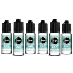 6 Bouteilles Logic LQD 0 Mg/ml - Menthe Glaciale