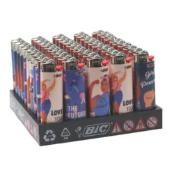 Bic Barquette De 50 Briquets J26 Girl Power