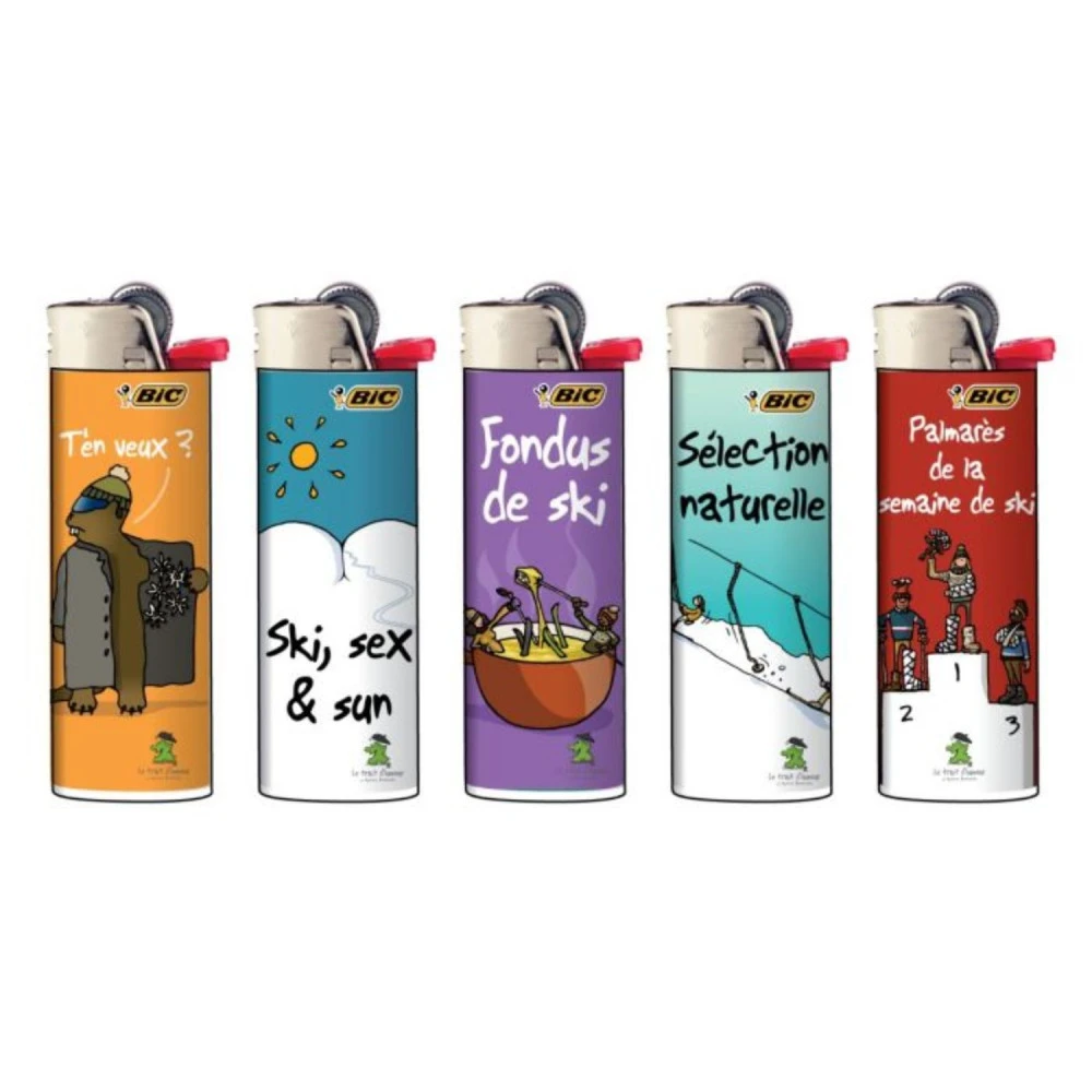 Bic Barquette De 50 Briquets J26 Montagne Hihihi 2 Bic Barquette De 50 Briquets J26 Montagne Hihihi – Image 2