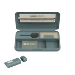 Fumeurs Fournitures Magasin -Fumeurs Fournitures Magasin boite a tabac slim bleue multi usage tobox green 1