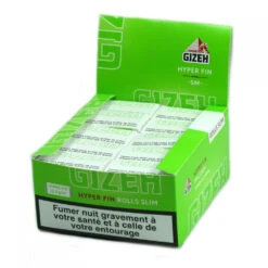 Boite De 20 Rouleaux De Papier à Rouler (Rolls Slim) - Gizeh -Fumeurs Fournitures Magasin boite de 20 rouleaux de papier a rouler rolls slim gizeh 2