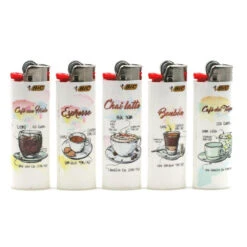 Boite De 50 Briquets Maxi BIC - Café -Fumeurs Fournitures Magasin boite de 50 briquets maxi bic cafe 2