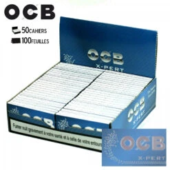 Boite De 50 Cahiers Feuilles à Rouler - OCB X-pert