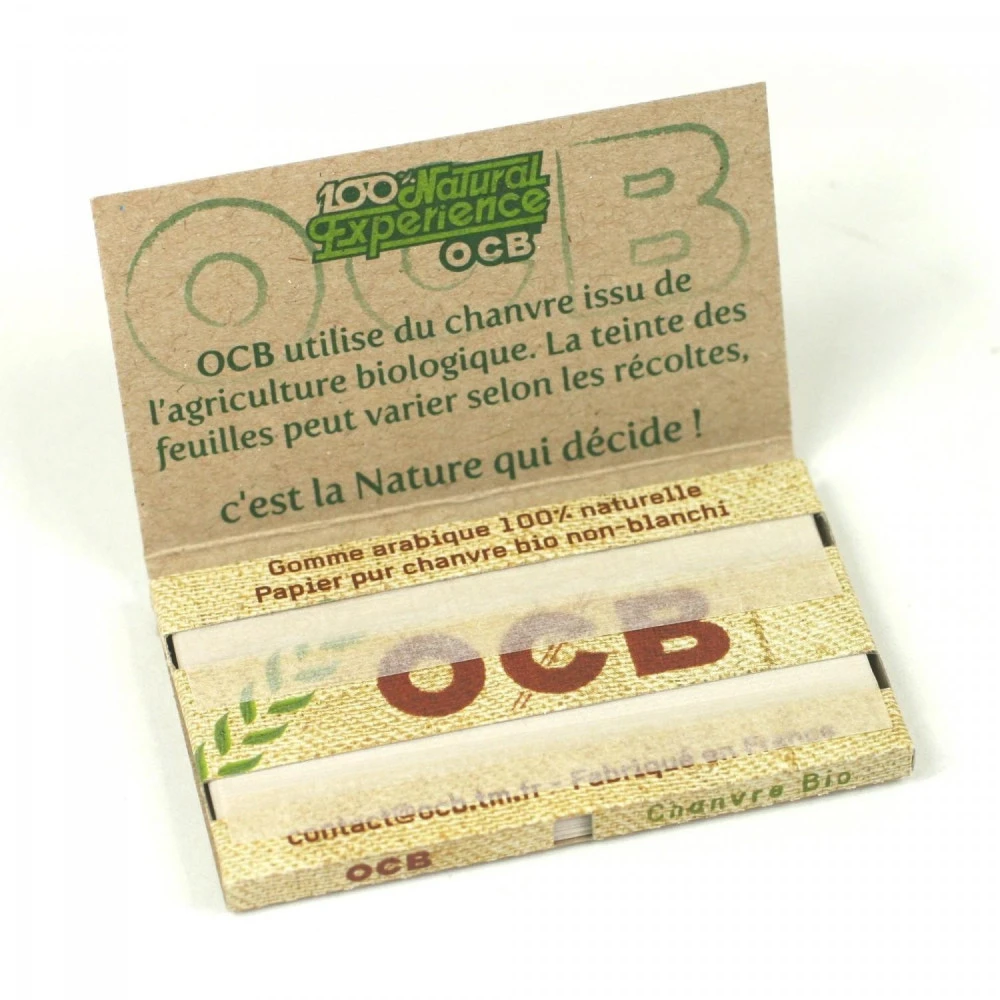 Boite De 50 Paquets OCB Chanvre Bio (Regular) 3 Boite De 50 Paquets OCB Chanvre Bio (Regular) – Image 3