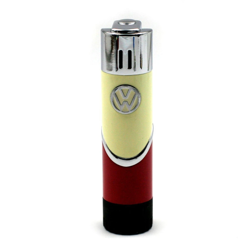 Briquet Cylindre Bicolore Volkswagen Rouge Et Beige 1 Briquet Cylindre Bicolore Volkswagen Rouge Et Beige