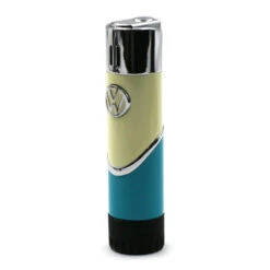 Briquet Cylindre Bicolore Volkswagen Vert Et Beige -Fumeurs Fournitures Magasin briquet cylindre bicolore volkswagen vert et beige 2