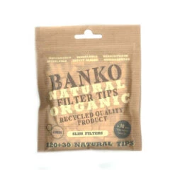 Lot De 10 Sachets De 150 Filtres - BANKO Natural -Fumeurs Fournitures Magasin lot de 10 sachets de 150 filtres banko natural 3
