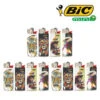 Lot De 12 Briquets BIC J25 - Collection ANIMALS DRAWING