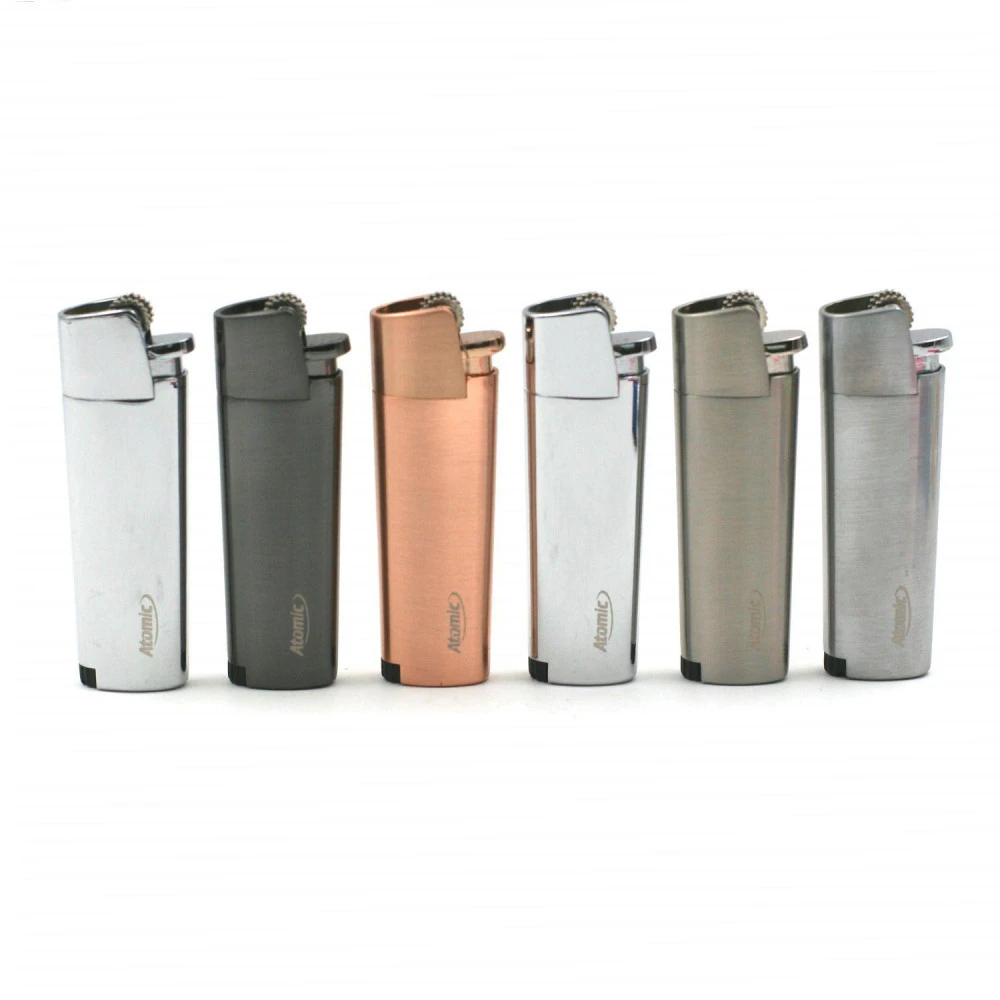 Lot De 12 Briquets Métal Luxe Atomic 4 Lot De 12 Briquets Métal Luxe Atomic – Image 4