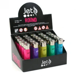 Lot De 25 Briquets JET Round -Fumeurs Fournitures Magasin lot de 25 briquets jet round 4