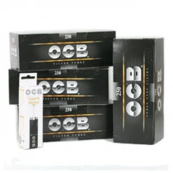 Lot De 4 Boites De 250 Tubes à Cigarettes + Tubeuse OCB -Fumeurs Fournitures Magasin lot de 4 boites de 250 tubes a cigarettes tubeuse ocb 3