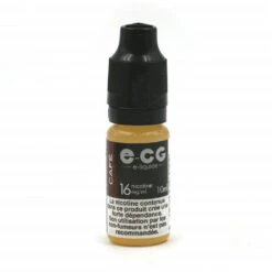Lot De 5 Flacons E-CG - Goût Café 16 Mg/ml -Fumeurs Fournitures Magasin lot de 5 flacons e cg gout cafe 16 mg ml 3