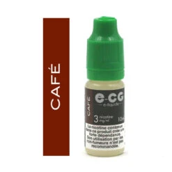 Lot De 5 Flacons E-CG - Goût Café 3 Mg/ml -Fumeurs Fournitures Magasin lot de 5 flacons e cg gout cafe 3 mg ml 2