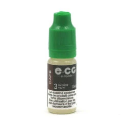 Lot De 5 Flacons E-CG - Goût Café 3 Mg/ml -Fumeurs Fournitures Magasin lot de 5 flacons e cg gout cafe 3 mg ml 3