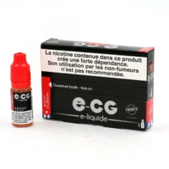 Lot De 5 Flacons E-CG - Goût Cubain 11 Mg/ml