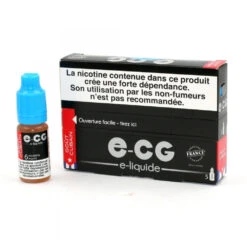 Lot De 5 Flacons E-CG - Goût Cubain 6 Mg/ml
