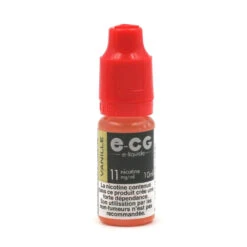 Lot De 5 Flacons E-CG - Goût Vanille 11 Mg/ml -Fumeurs Fournitures Magasin lot de 5 flacons e cg gout vanille 11 mg ml 3