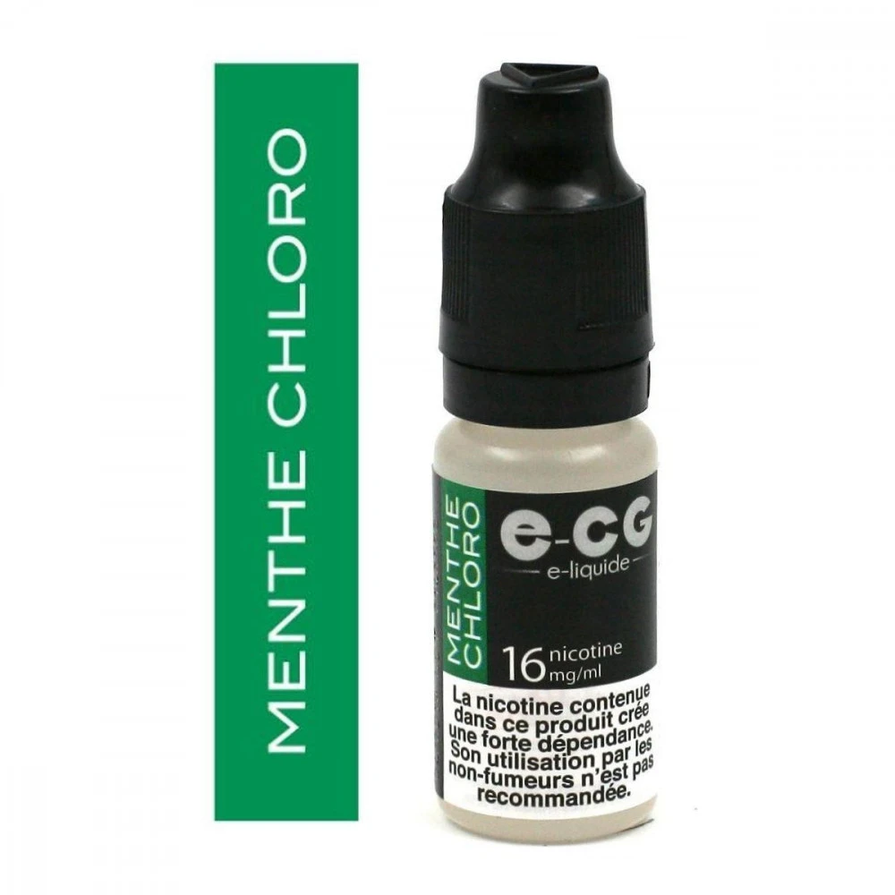 Lot De 5 Flacons E-CG - Menthe Chloro 16 Mg/ml 3 Lot De 5 Flacons E-CG - Menthe Chloro 16 Mg/ml – Image 3