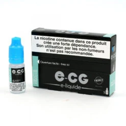 Lot De 5 Flacons E-CG - Menthe Fraîche 6 Mg/ml