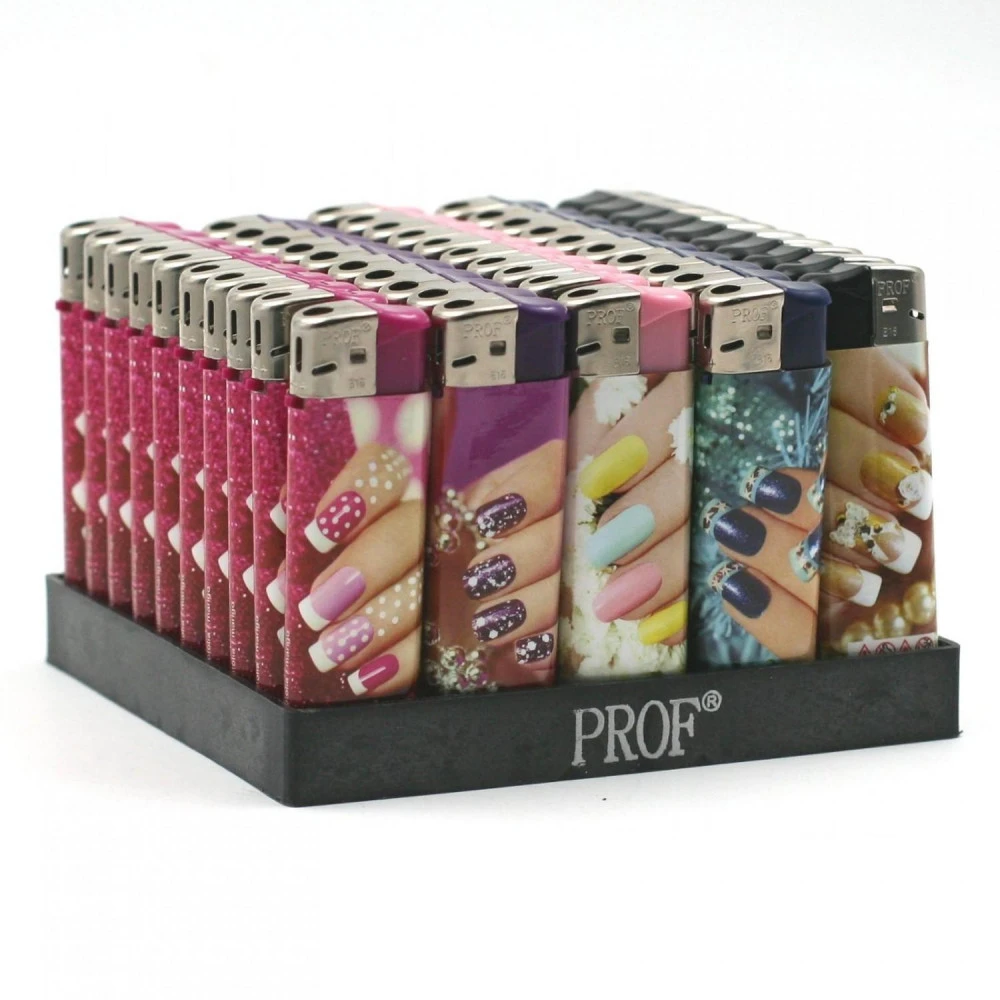 Lot De 50 Briquets Electronique - Nail Polish 1 Lot De 50 Briquets Electronique - Nail Polish