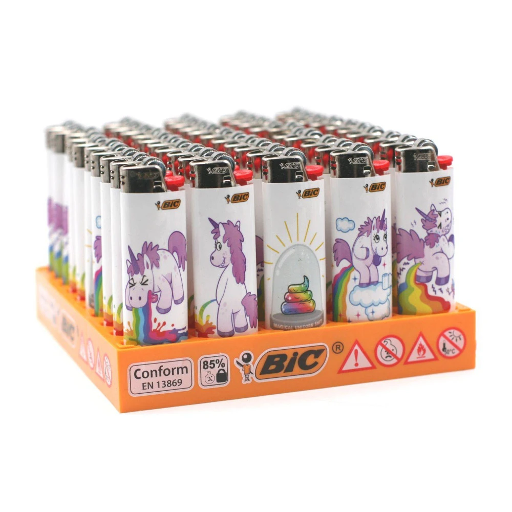Bic Lot De 50 Briquets J26 - Licorne Trash Arc En Ciel 2 Bic Lot De 50 Briquets J26 - Licorne Trash Arc En Ciel – Image 2