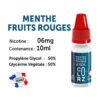 Vap Nation Colorz Lot De 5 Liquides - Menthe Fruits Rouges 6 Mg