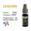 Vap Nation Lot De 5 Liquides - Le Blond 3 Mg
