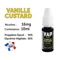 Vap Nation Lot De 5 Liquides - Vanille Custard 16 Mg
